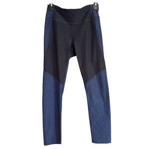 Outdoor Voices Navy and Charcoal Leggings